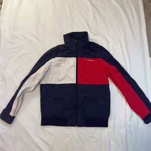 Tommy Hilfiger Navy and Red Jacket